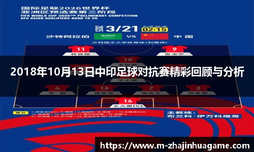 2018年10月13日中印足球对抗赛精彩回顾与分析