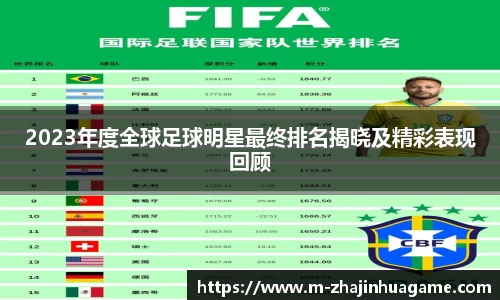 2023年度全球足球明星最终排名揭晓及精彩表现回顾